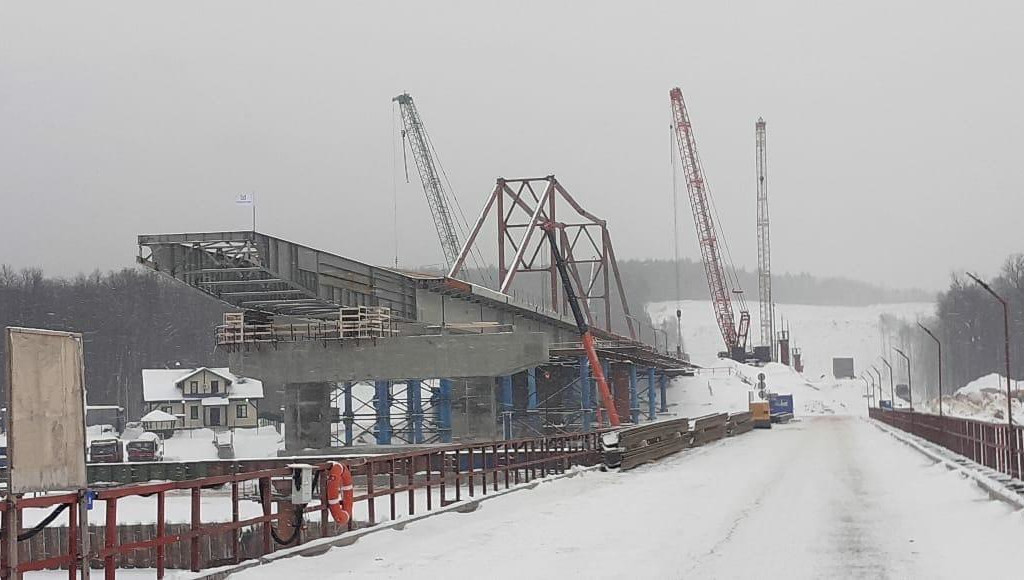 Общая протяженность участка - 1612 метров.