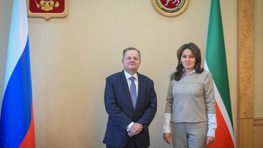 Вице-премьер Лейла Фазлеева на встрече с послом отметила