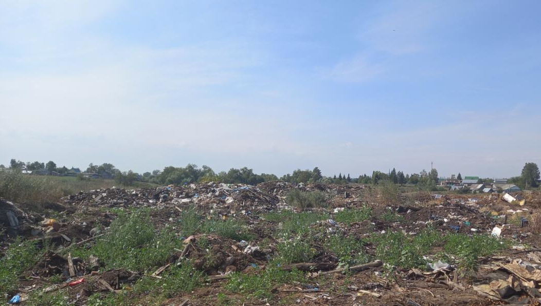 Отходы находились на площади 120 кв м.