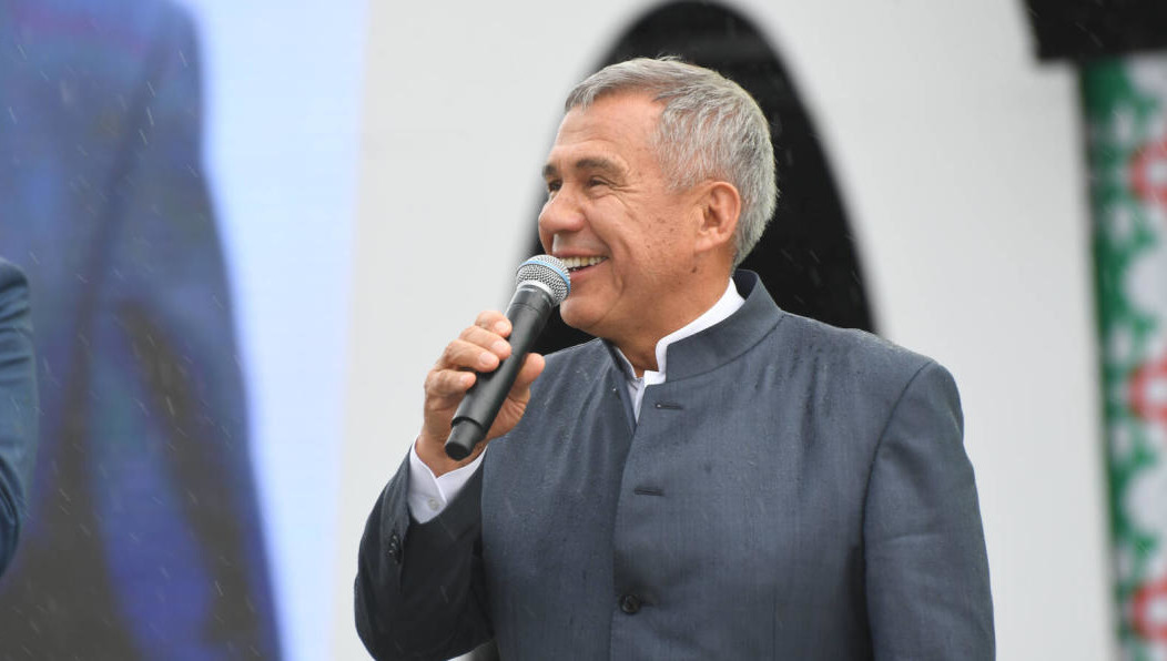 Глава Татарстана находится с рабочим визитом на Кузбассе.