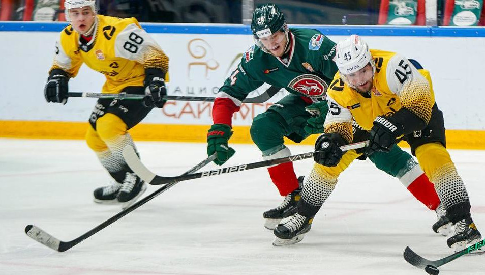 Казанцы уступили со счётом 3:4.