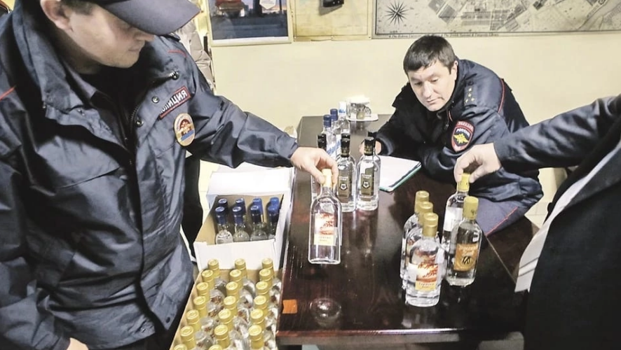 С начала года в республике конфисковали больше 214 тысяч литров нелегального алкоголя