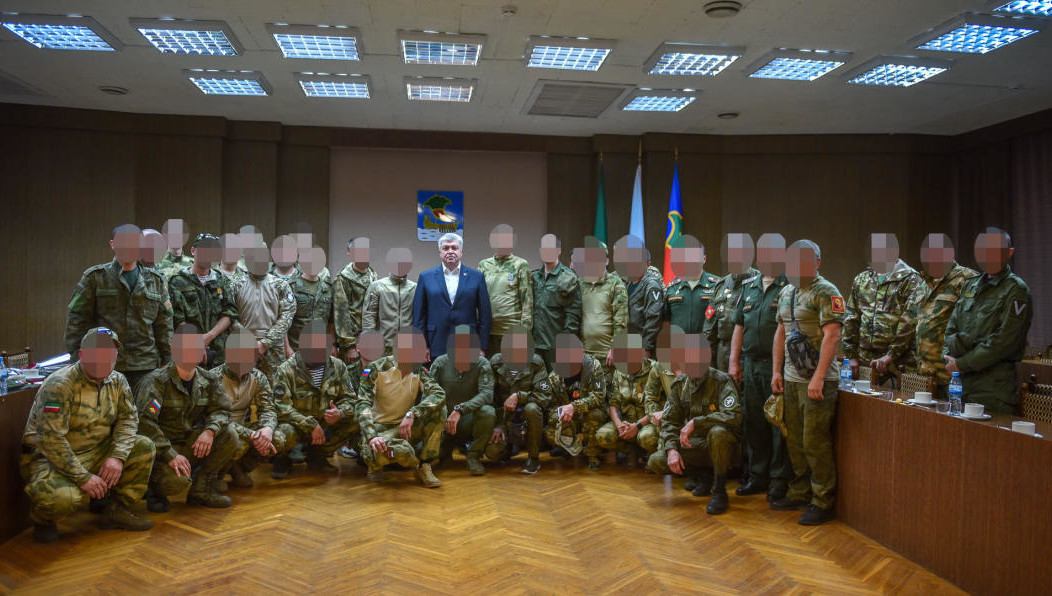 Одному из челнинцев мэр вручил медаль «За отвагу».