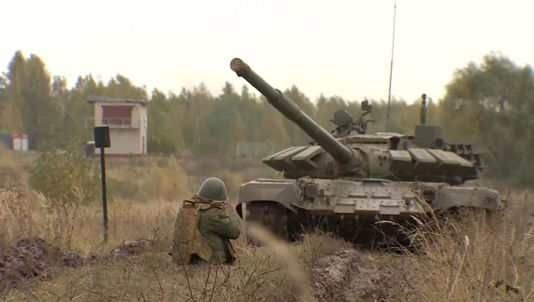 Цель поразили несколькими точными выстрелами.