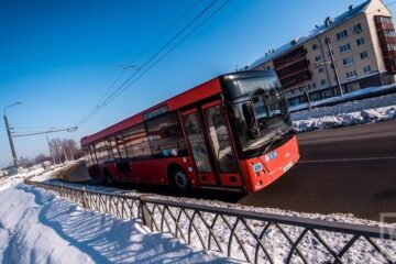На тестирование в столицу Татарстана привезли городской низкопольный автобус марки «НЕФАЗ 5299-0000040-57»