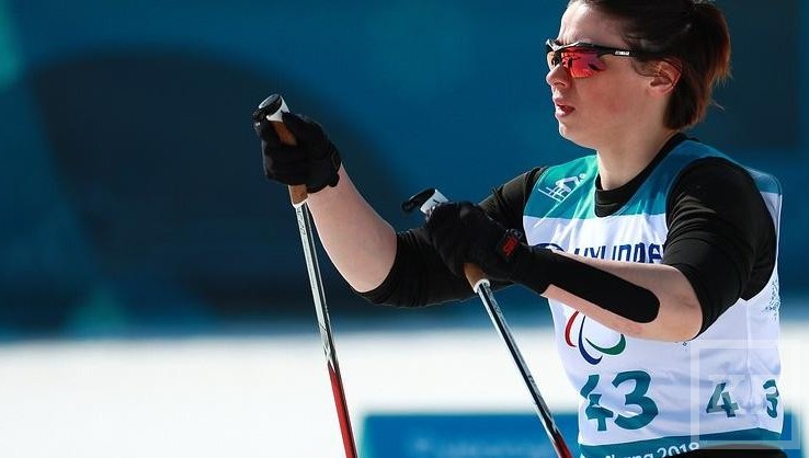 На Паралимпийских играх в Пхёнчхане уроженка Нижнекамска Марта Зайнуллина завоевала бронзовую медаль