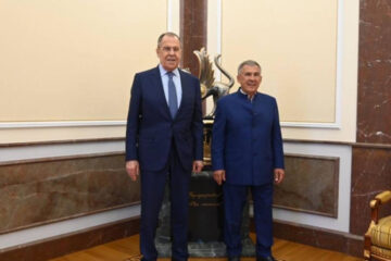 Встреча состоялась в Казанском Кремле.