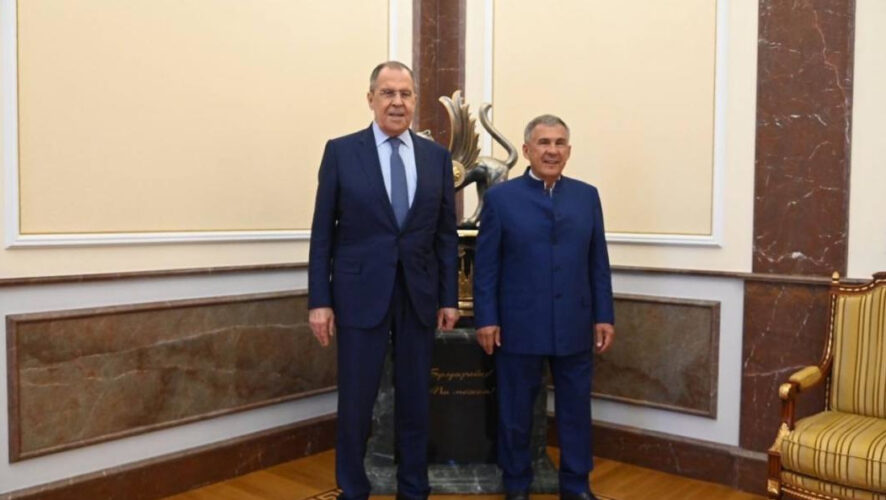 Встреча состоялась в Казанском Кремле.