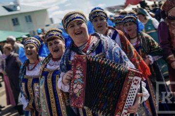 В селе Никольское прошел праздник русской культуры «Каравон».