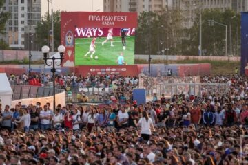 Площадку фестиваля болельщиков посетили более 700 000 человек.