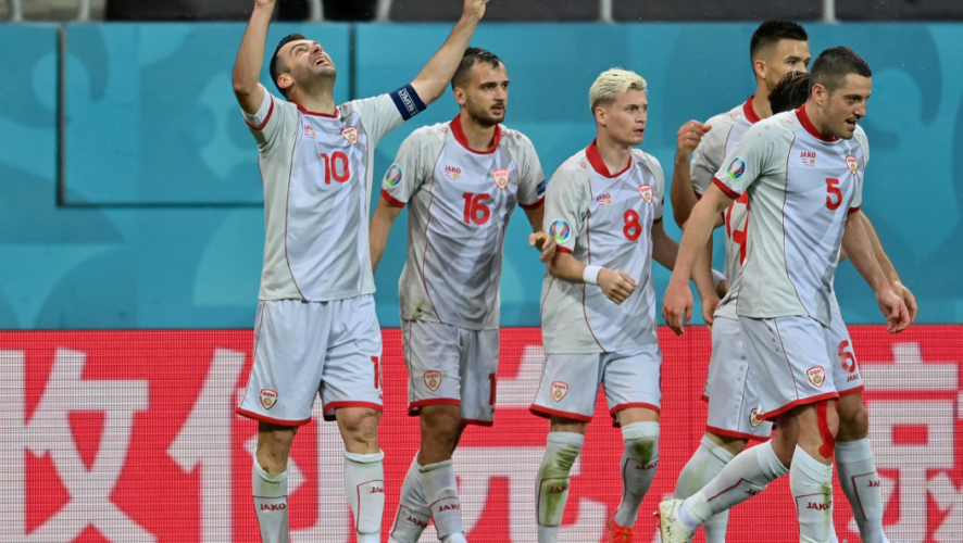 Северная Македония проиграла свой первый официальный матч на большом турнире.