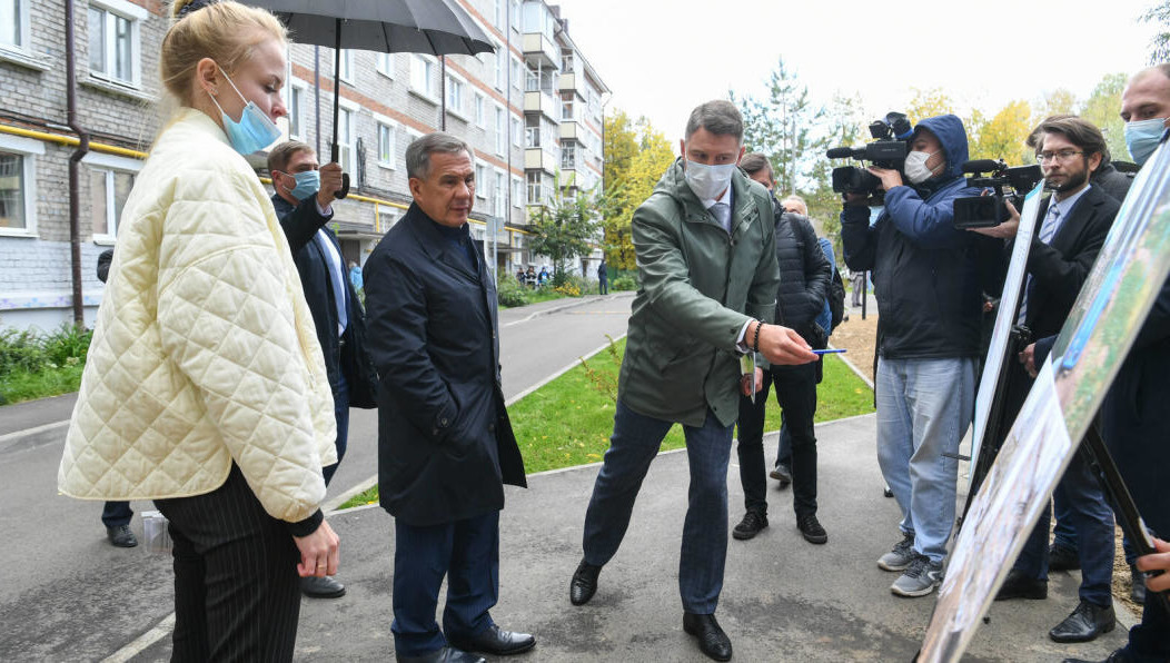 В общей сложности за год в татарстанской столице планируют благоустроить 227 дворов.