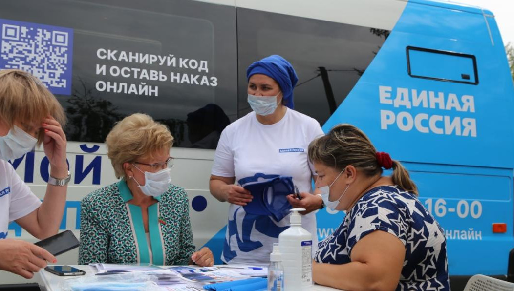 Депутат выслушала обращения жителей Лаишевского района.