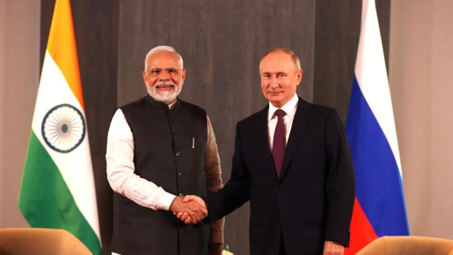 Президент России в разговоре с премьер-министром Индии отметил