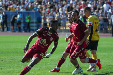 Ганский форвард забил уже пять мячей за «Рубин» в сезоне.