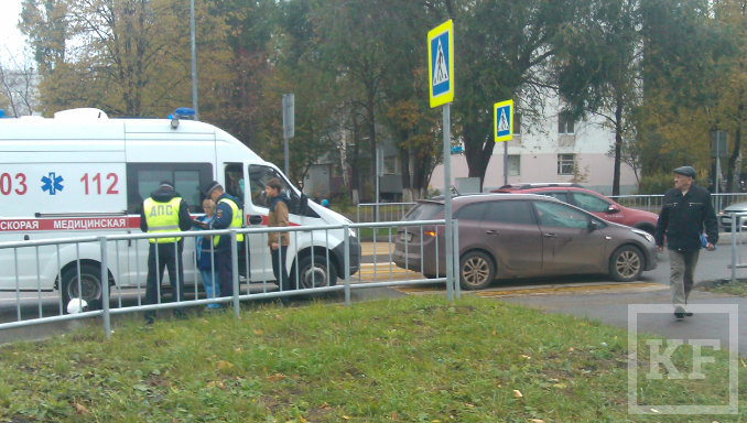 Авария произошла на перекрестке по улице Татарстан. Местные жители давно жалуются