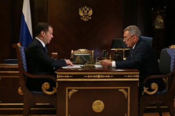 Встреча президента Татарстана и премьер-министра России прошла в резиденции президента РФ