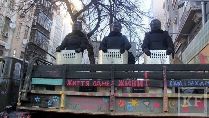 Столкновений между правоохранителями и радикалами в Киеве на данный момент нет