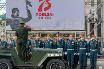 Военные Казанского гарнизона пройдут маршем по площади Свободы.
