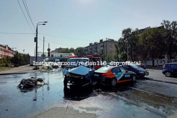 Авария развернулась в 8.14 утра на улице Можайского.