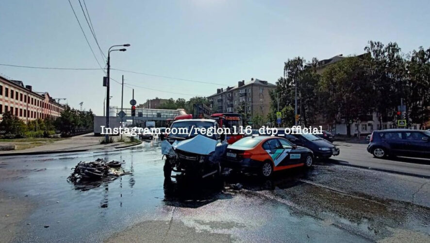 Авария развернулась в&nbsp;8.14 утра на улице Можайского.