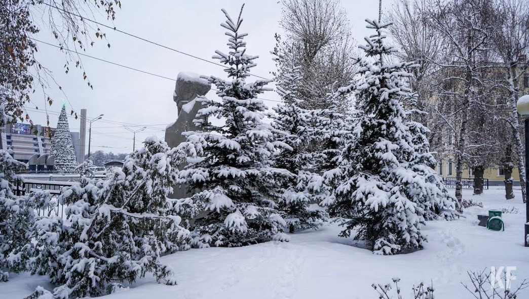 Сейчас в республике температура примерно на 12 градусов ниже нормы.