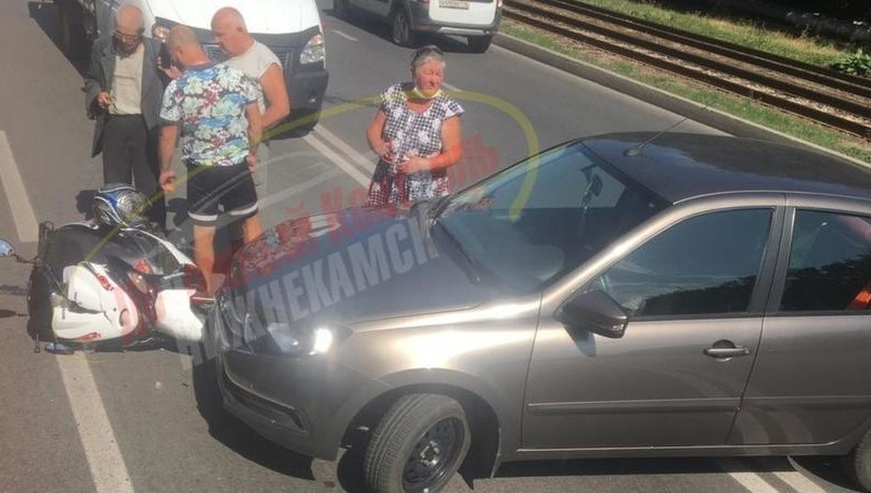 Пожилой мужчина отделался ушибами.