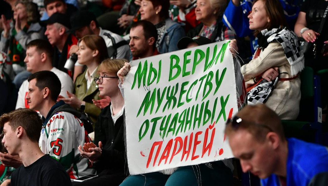 Глава республики назвал хоккеистов чемпионами.