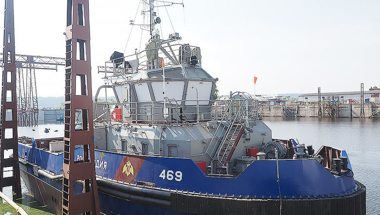 Рейдовый буксир предназначен для Росгвардии.
