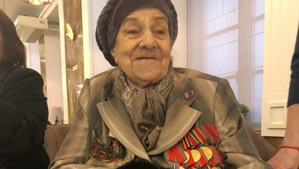 Ветеран войны дошла до Берлина