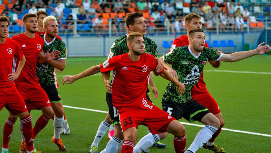 Нижнекамцы обыграли &laquo;Олимп-Долгопрудный&raquo; со счётом 1:0.