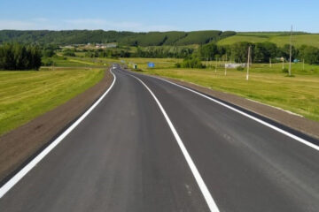 Работы проходили в рамках национального проекта «Безопасные качественные дороги».