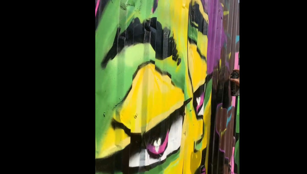 Стрит-арт создали в рамках фестиваля «COMBOnation».