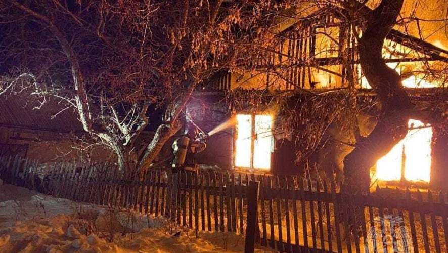 Самому младшему ребенку было два года.