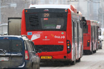 За год в столице республики произошли 72 аварии с участием общественного транспорта.