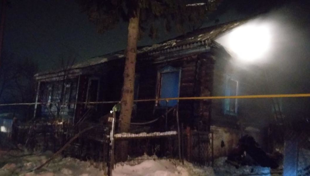 Возгорание произошло в селе Верхний Услон.