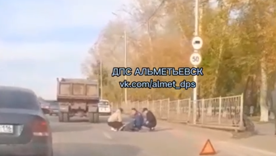 ДТП произошло на пешеходном переходе улицы Шевченко возле медицинского колледжа.