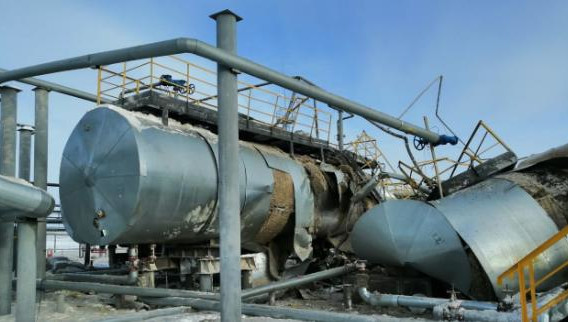 Расследование проводилось из-за взрыва с двумя погибшими.