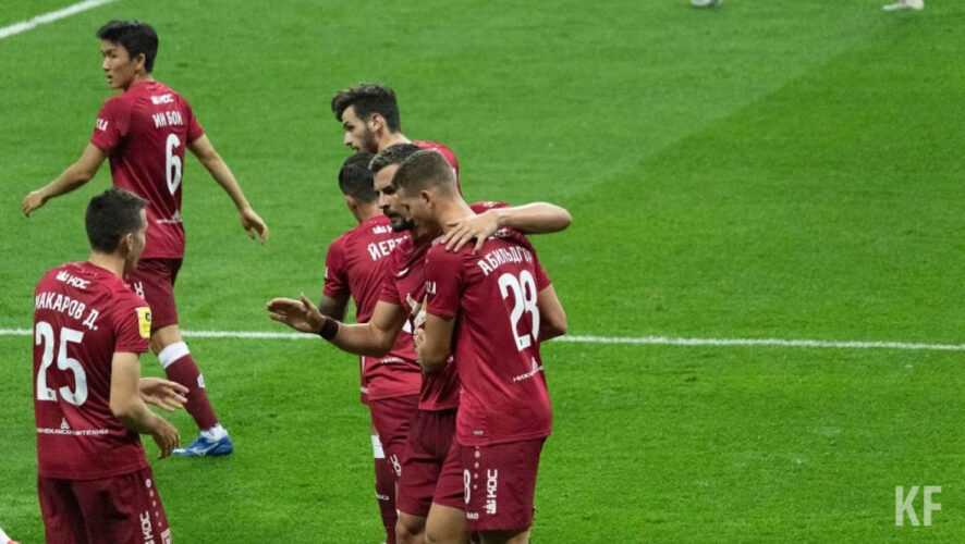 Второй состав казанцев не смог одолеть футболистов из Томска. Казань терпит поражение