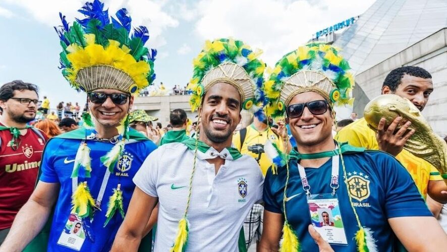 Бразилия - Бельгия - афиша игры