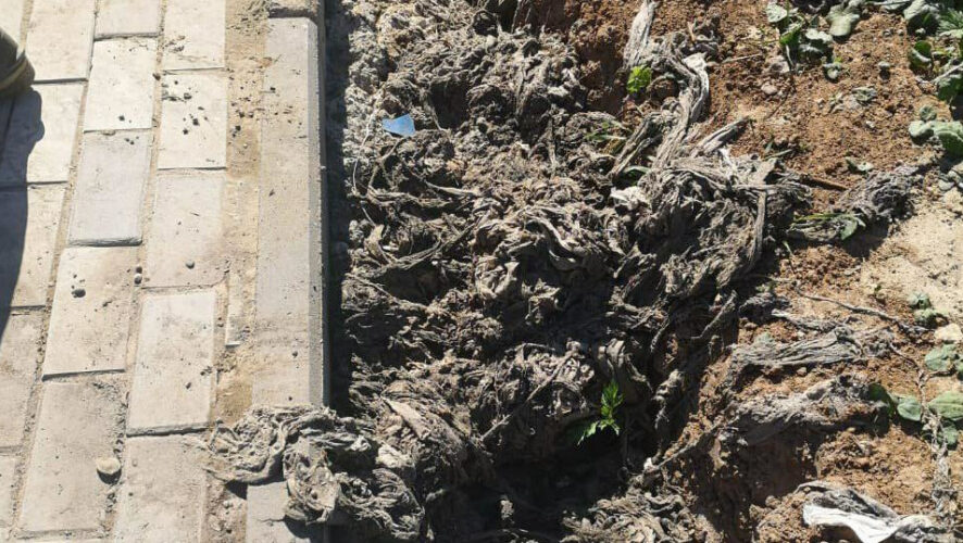 Чтобы устранить засор