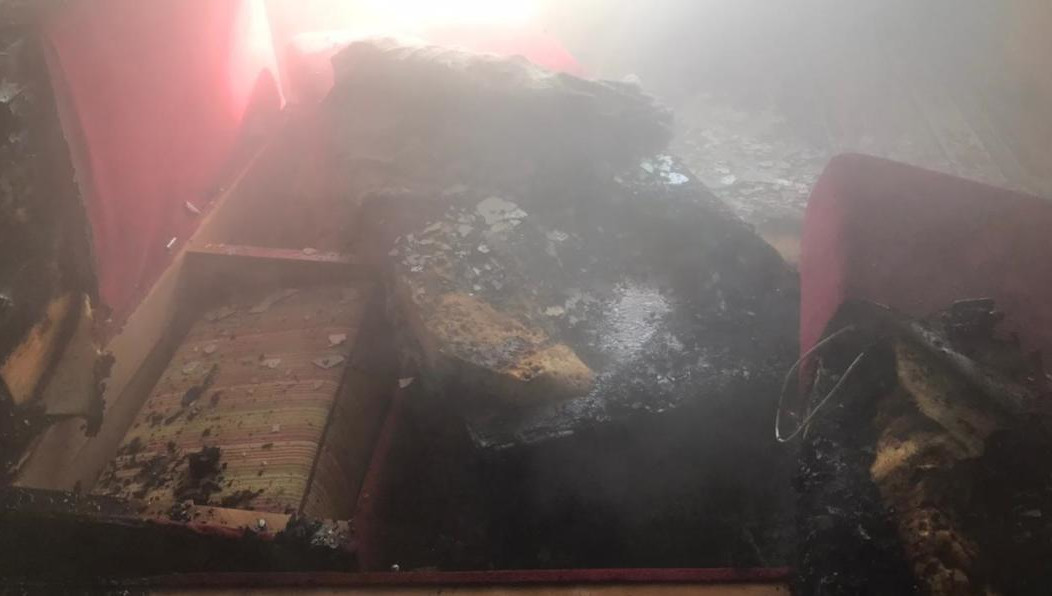 Хозяин выбрался