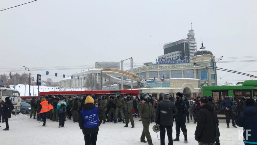 В Казани 23 января задержали журналистов Kazanfirst