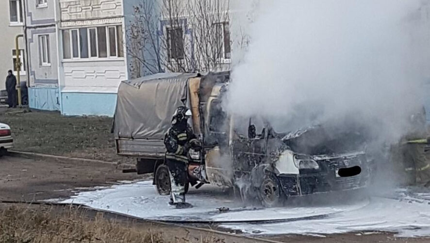Возгорание произошло на улице Ленина