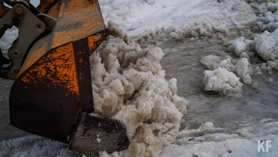 Снега в этом году в Татарстане выпало немало