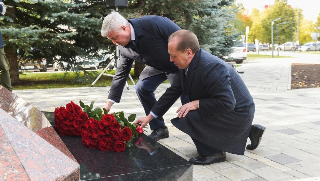 Город отмечает 55-летие.