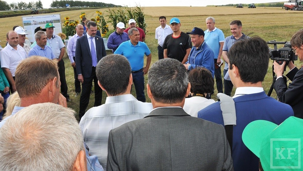 Камско-Устьинский и Кайбицкий районы Татарстана посетил сегодня глава республики Рустам Минниханов