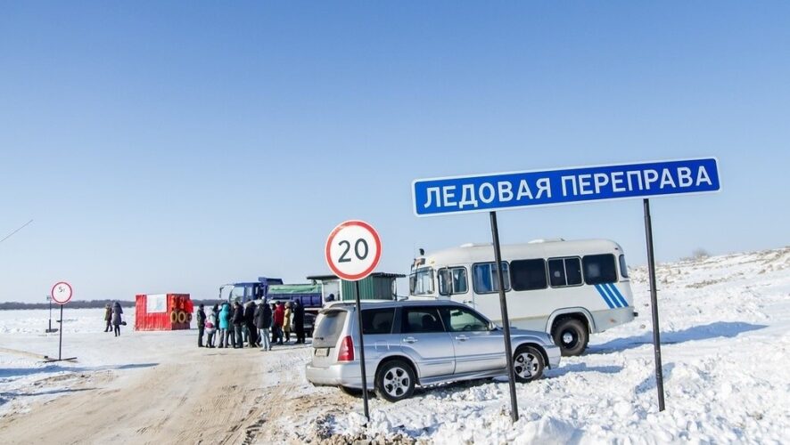 Все ледовые переправы в Татарстане закрылись из-за теплой погоды