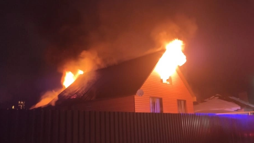 Возгорание произошло в частном жилом доме.