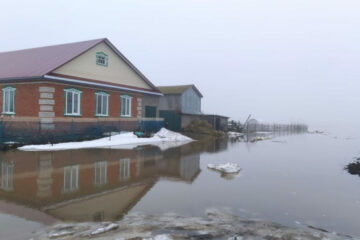 Татарское Танаево почти ежегодно страдает от подтапливания талыми водами.